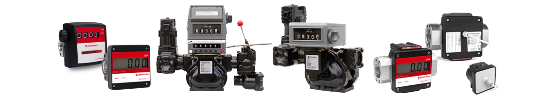 Målere og pulsgivere til industrielle væsker